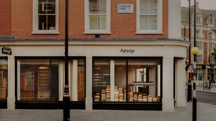 В Лондоне открылся новый бутик Aesop