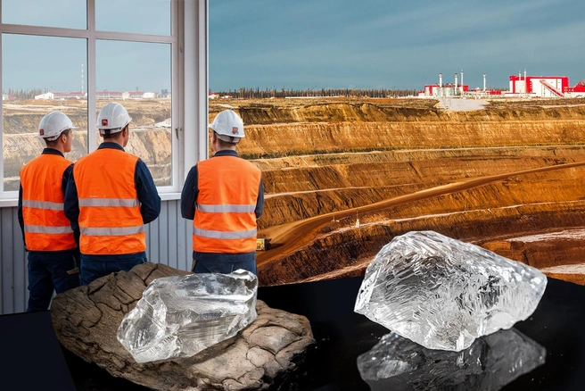 Каждый пятый российский алмаз — из Поморья | Источник: Евгения Бикунова / Городские медиа, «АГД Даймондс»