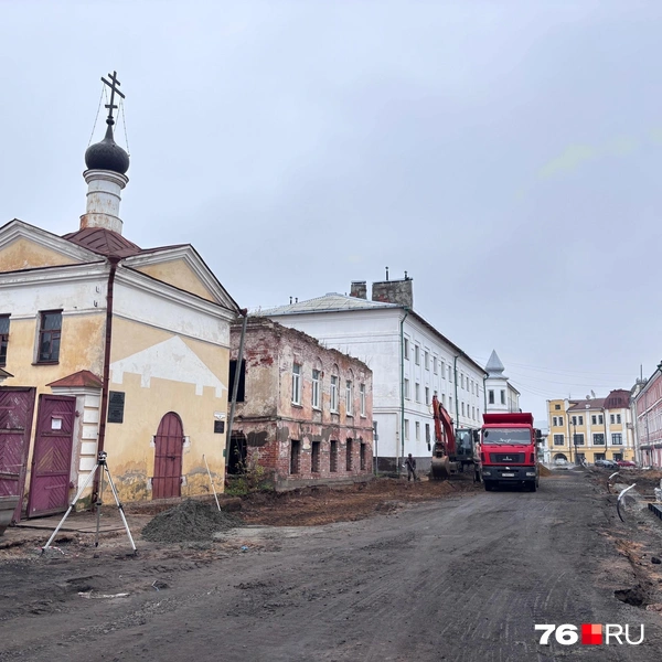 В Преображенском переулке находится Музей Мологского края | Источник: Анастасия Вязигина / 76.RU