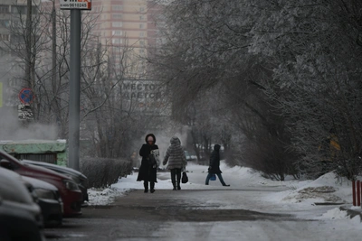 Ночь на вторник была самой холодной в декабре