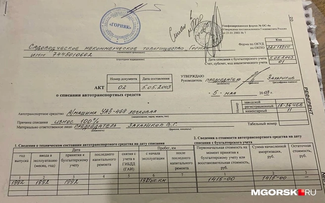 Источник: предоставлено СНТ «Горняк»