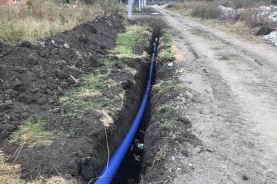 В селе Винсады строят новый водопровод