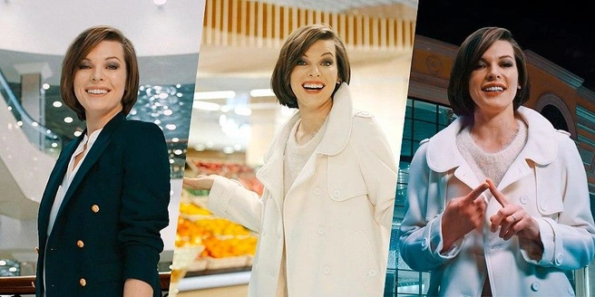 Милла Йовович приняла участие в рекламной компании «Гринвича» | Источник: Tengo Advertising Group / Vk.com