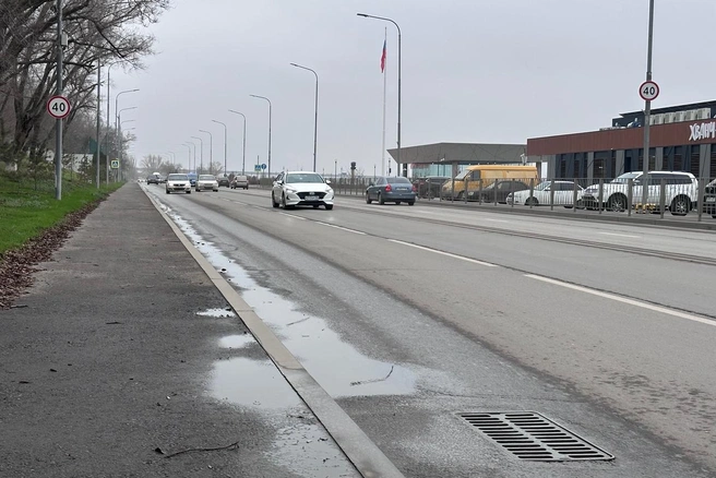 Стоки виртуозно обходят дождеприемники ливневой канализации | Источник: Алексей Волхонский / V1.RU