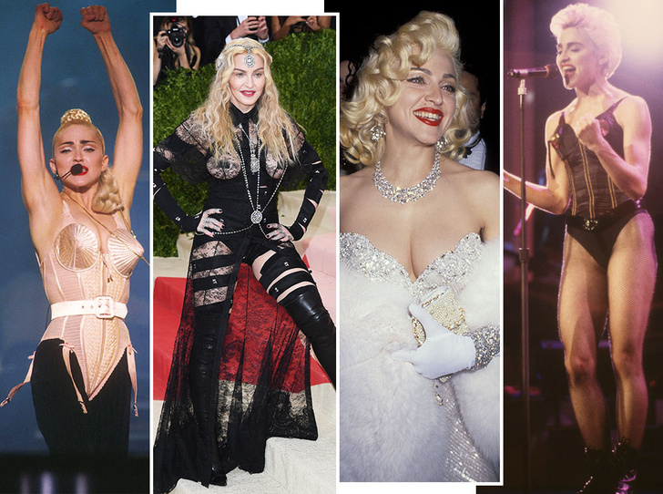 Королева провокаций: 10 скандальных нарядов Мадонны, которые изменили моду