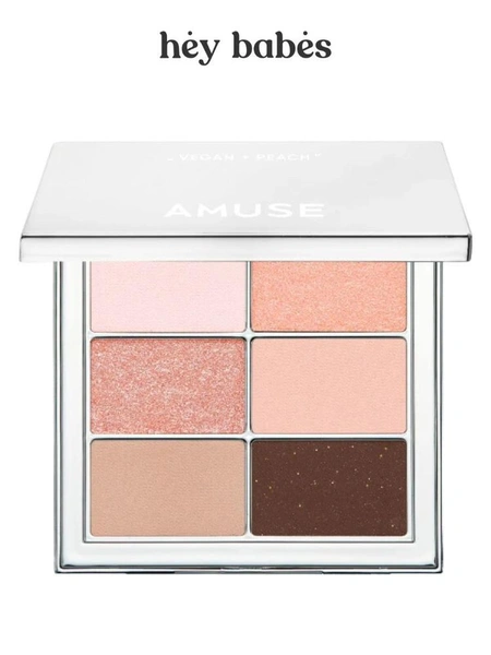 Палетка теней для век AMUSE Eye Vegan Sheer Palette