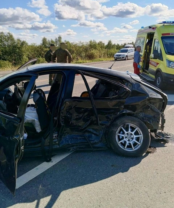 Пять человек пострадали в ДТП в Мурманской области | Источник: Управление по ГОЧС и ПБ Мурманской области / Vk.com