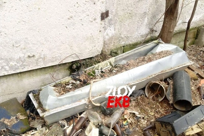 Цинковый гроб нашли на улице в Химмаше