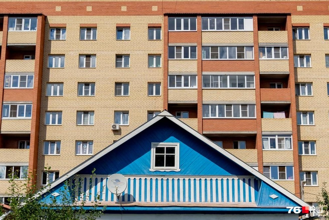 Крыша дома выглядит более инетерсной | Источник: Кирилл Поверинов / 76.RU