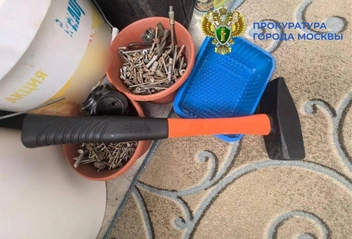 Орудия, с помощью которых Пай расправился с собакой | Источник: Прокуратура Москвы / T.me