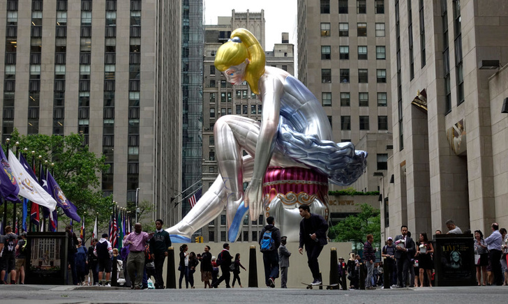 Девушка и искусство: что особенного в скульптуре балерин на снимке Изабель Гулар?