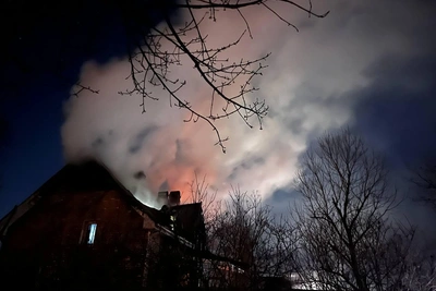 Пожар в зоопарке: тигр спал, енотов ловили одеялами