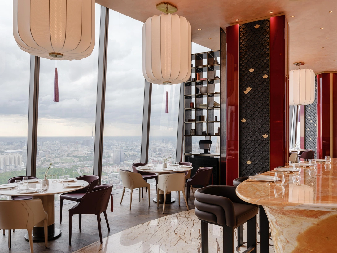 Шинуазри в Москва-Сити: китайский ресторан Mume | Источник: Михаил Лоскутов