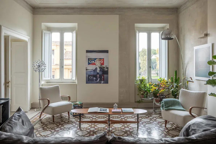 Квартира дизайнера Джорджо Маркезе в Риме