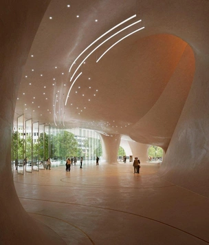 Студия Snøhetta представила проект оперы в Дюссельдорфе