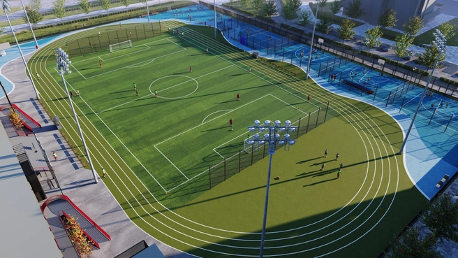 Стадион должны построить в 4-м квартале следующего года | Источник: NOVA&Proformica