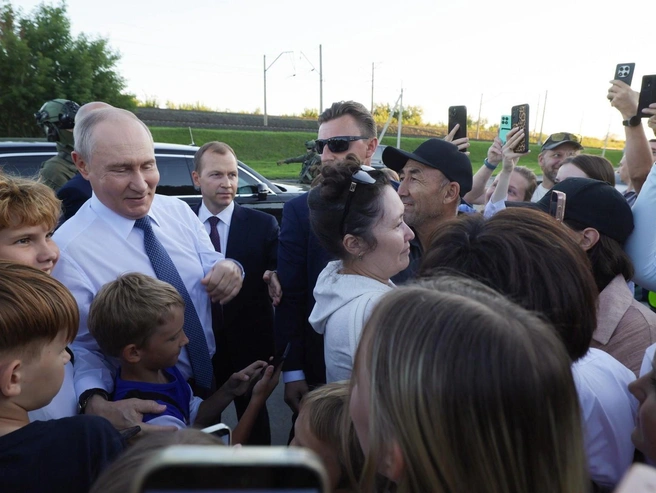 Президент пообщался с сибиряками | Источник: kremlin.ru