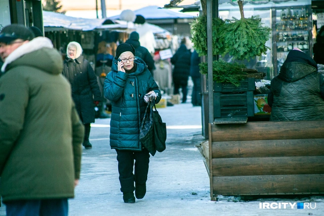 Но пенсионеры в Иркутске не особо разговорчивые | Источник: Ксения Филимонов / «ИрСити»