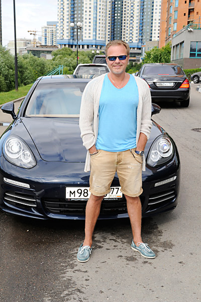 Владимир Пресняков ездит на машине стоимостью 8 миллионов рублей