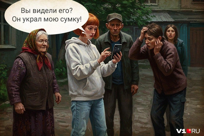 Информацию о воре девушка пыталась узнать у всех | Источник: Полина Авдошина / Городские медиа