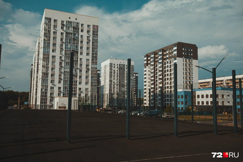 А на втором&nbsp;— спортплощадка | Источник: Ирина Шарова / 72.RU