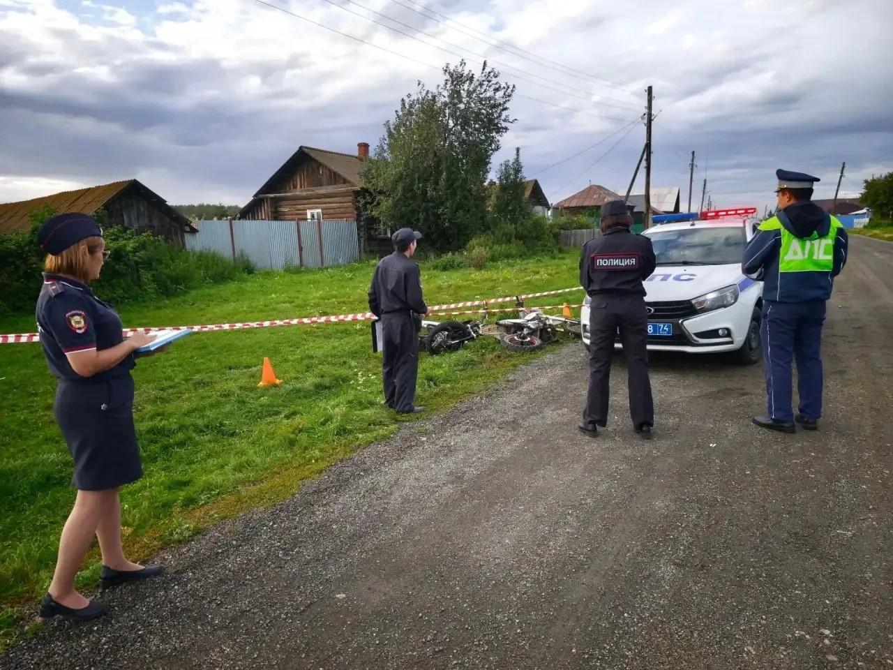 Подростки на питбайках разбились на Южном Урале