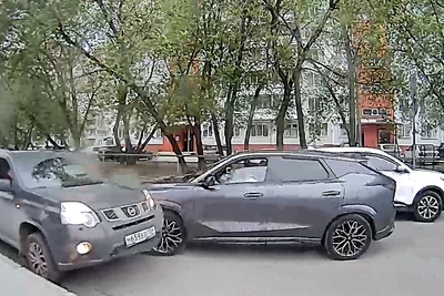 Массовое ДТП на Герцена в Новосибирске: видео