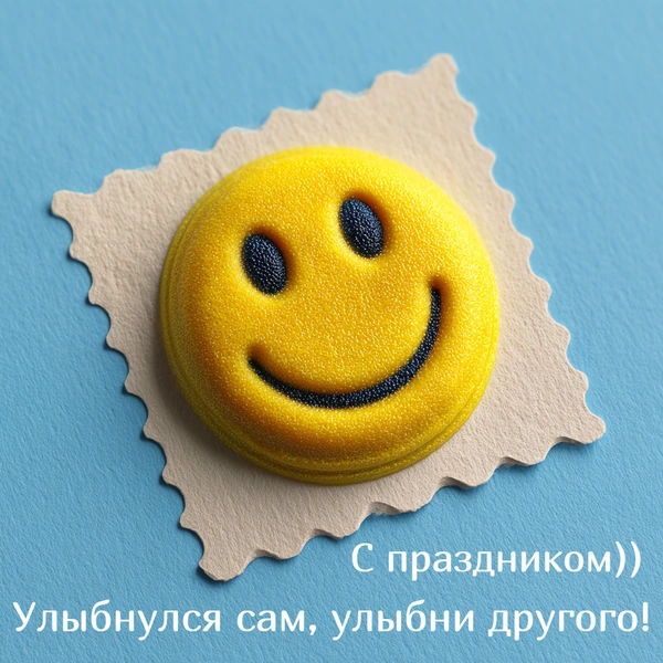 Открытки добра ко Дню улыбки: 15 поздравлений, чтобы поднять настроение друзьям и родным | Источник: the-Day/Midjourney