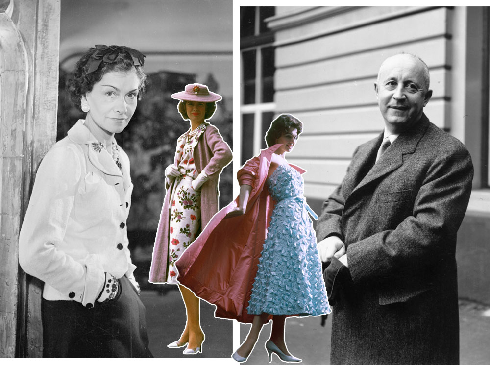 Коко Шанель и Кристиан Диор | marieclaire.ru