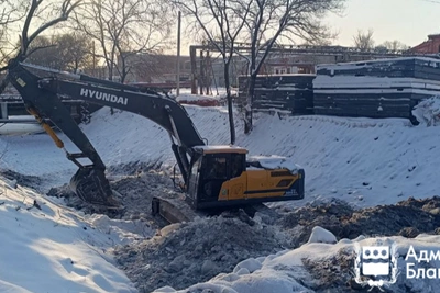 На Бурхановке очищают второй участок открытого русла