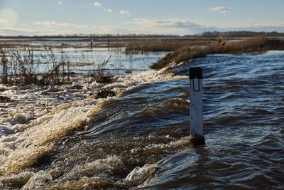 Вода в реках Кузбасса поднялась на 39 см за сутки