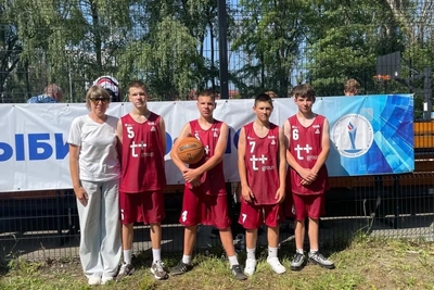 Лунинские баскетболисты сыграли в «Оранжевом мяче»