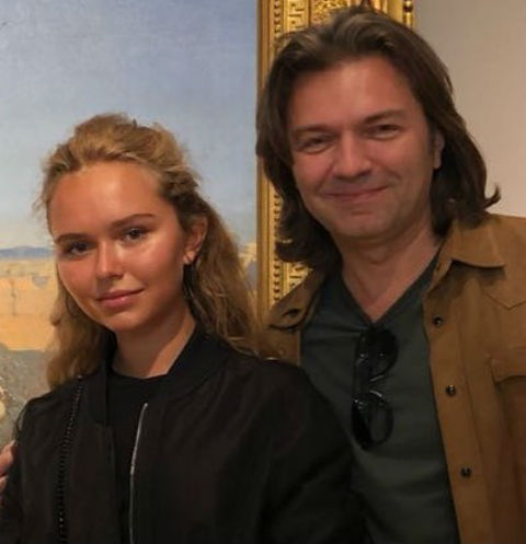 Дмитрий Маликов с дочерью Стефанией