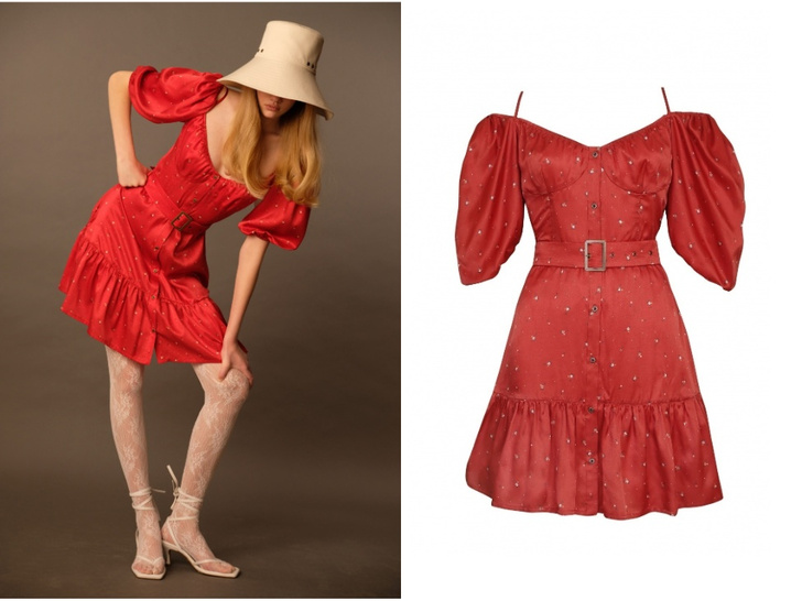 Red Spring: корсетное платье Laroom