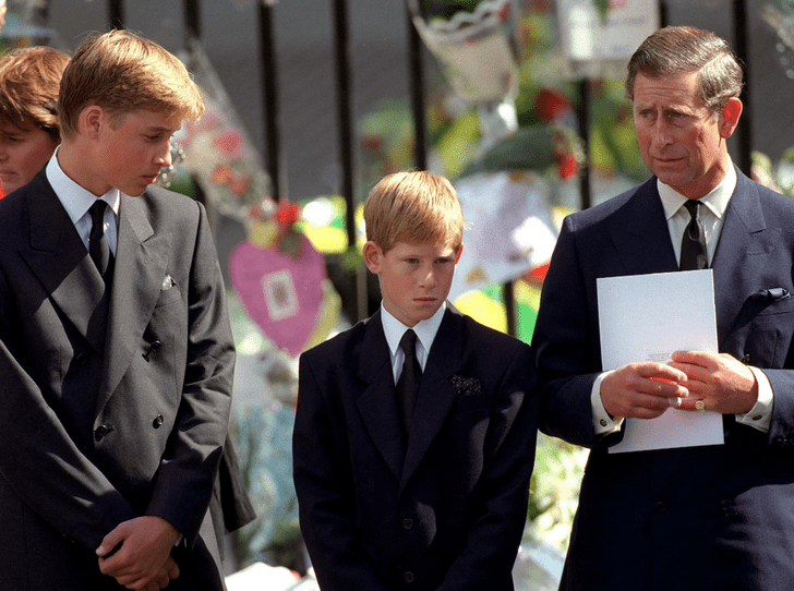 О чем принц Чарльз попросил Гарри и Уильяма перед похоронами принцессы Дианы