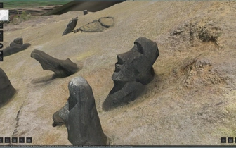«Там археологический Диснейленд»: появилась 3D-модель каменоломни, где изготавливали статуи острова Пасхи