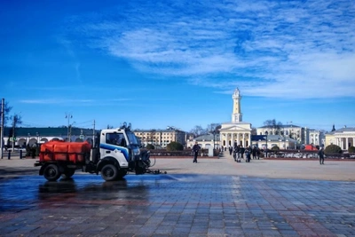 В Костроме стартовала весенняя уборка
