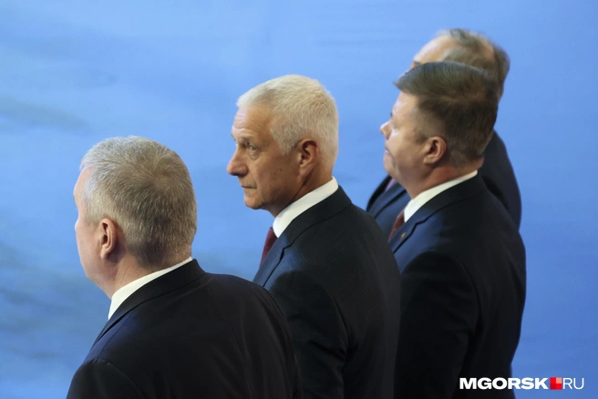 Мэр Сергей Бердников дал старт соревнованиям | Источник: Наталья Зайцева 