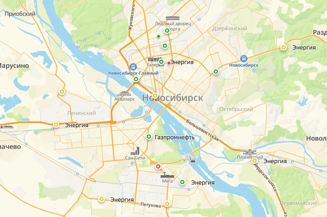Где есть бензин 5 сентября | Источник: 2ГИС