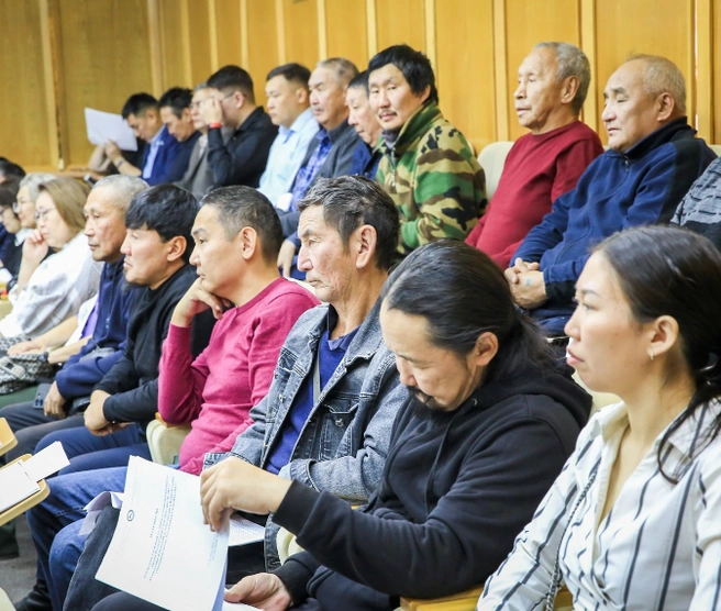 Жители Якутска на публичных слушаниях | Источник: Василий Кононов / пресс-служба Госсобрания Ил Тумэн