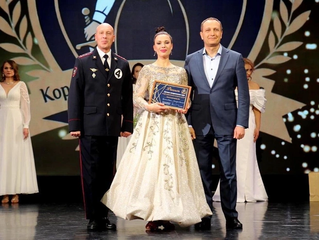 Дарья Кунченко, капитан полиции, получила звание «Вице-мисс правопорядка — 2026». | Источник: Полиция Тюменской области / Vk.com