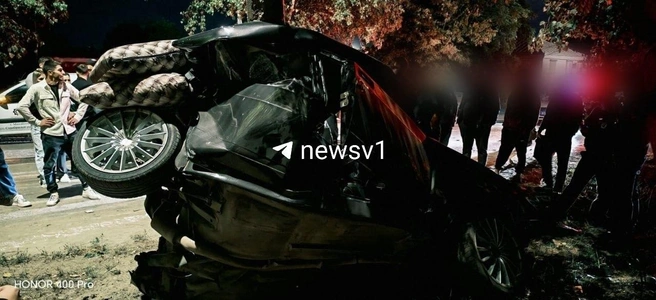 Судя по виду автомобиля, восстановлению он не подлежит | Источник: читатели V1.RU