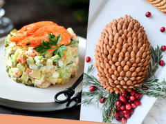 Готовим под бой курантов: топ-3 необычных салатов для новогоднего стола