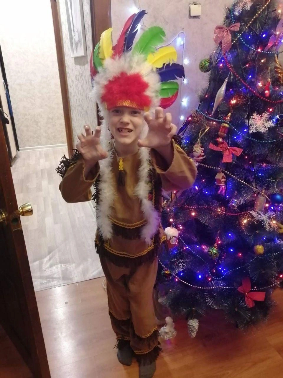 Наряд пришлось придумывать экстренно из-за того, что утренник перенесли | Источник: Читательница Мила 