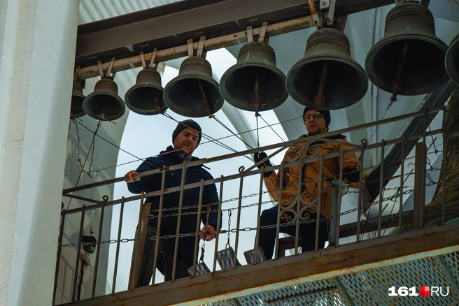 После литургии над городом прозвенели колокола | Источник: Евгений Вдовин / 161.RU