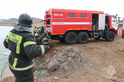 МЧС провело тренировку по защите от природных пожаров