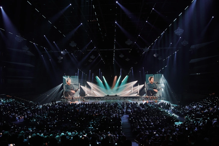 Кадры с шоу «Высоцкий. Высота»