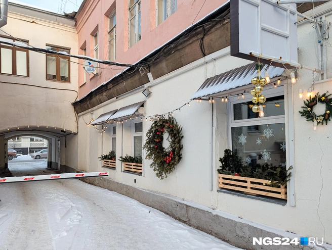 Вид изнутри двора | Источник: Мария Ленц / NGS24.RU