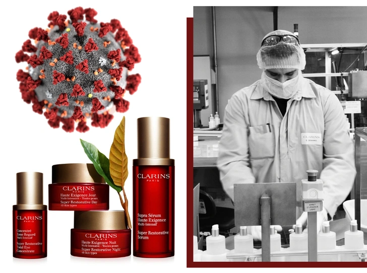 Clarins в борьбе с коронавирусом