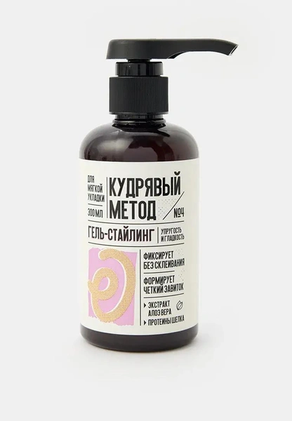 Гель для укладки кудрявых волос Кудрявый Метод